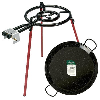 Gasolbrännare för paella La Dehesa Ø 46 cm 73 x 12 x 46 cm Set 4 antal