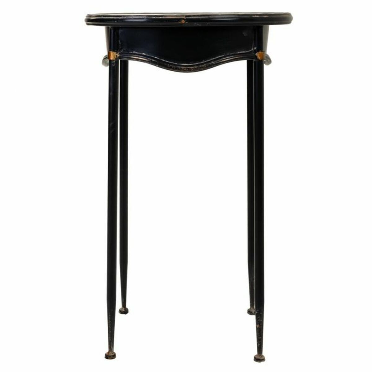 2-bordsset Alexandra House Living Svart Metall 75 x 75 x 50 cm - 5