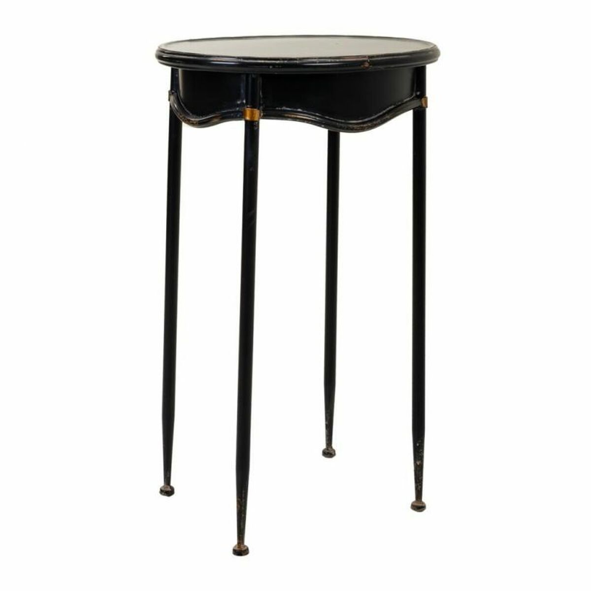 2-bordsset Alexandra House Living Svart Metall 75 x 75 x 50 cm - 6