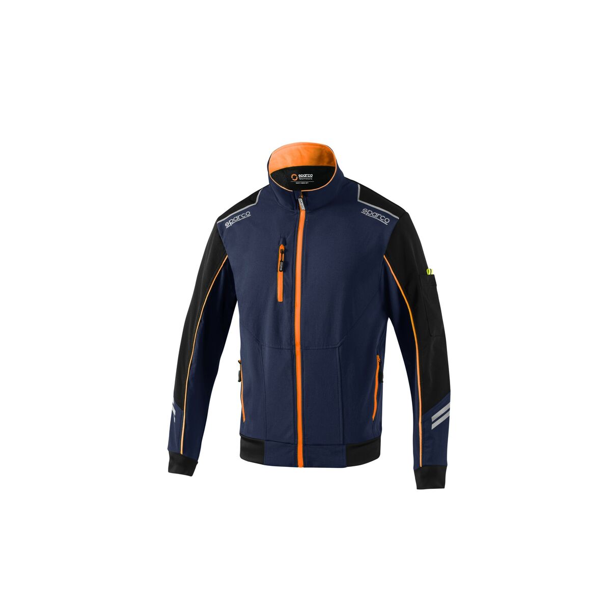 Träningsjacka Herr Sparco Tech TW Blå Orange Mörkblå