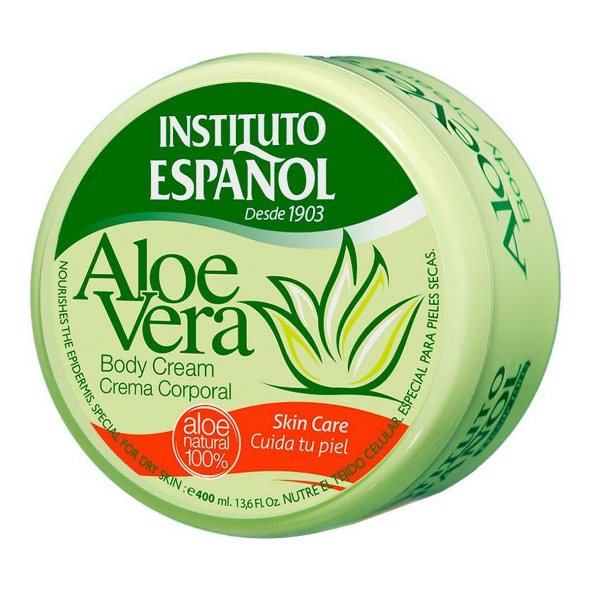 Fuktande kroppskräm Aloe Vera Instituto Español 100320 400 ml (400 ml)