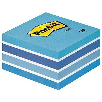 Klisterlappar Post-it Pastellblå 76 x 76 mm (72 Antal)
