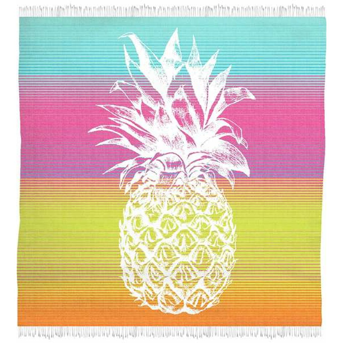Strandbadduk Secaneta Fouta 170 x 170 cm Double Ananas - 3