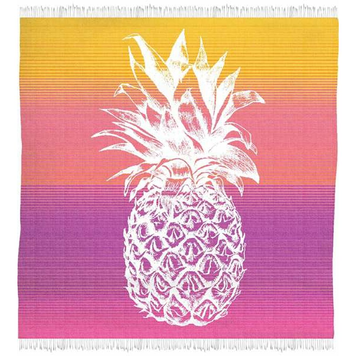 Strandbadduk Secaneta Fouta 170 x 170 cm Double Ananas - 2