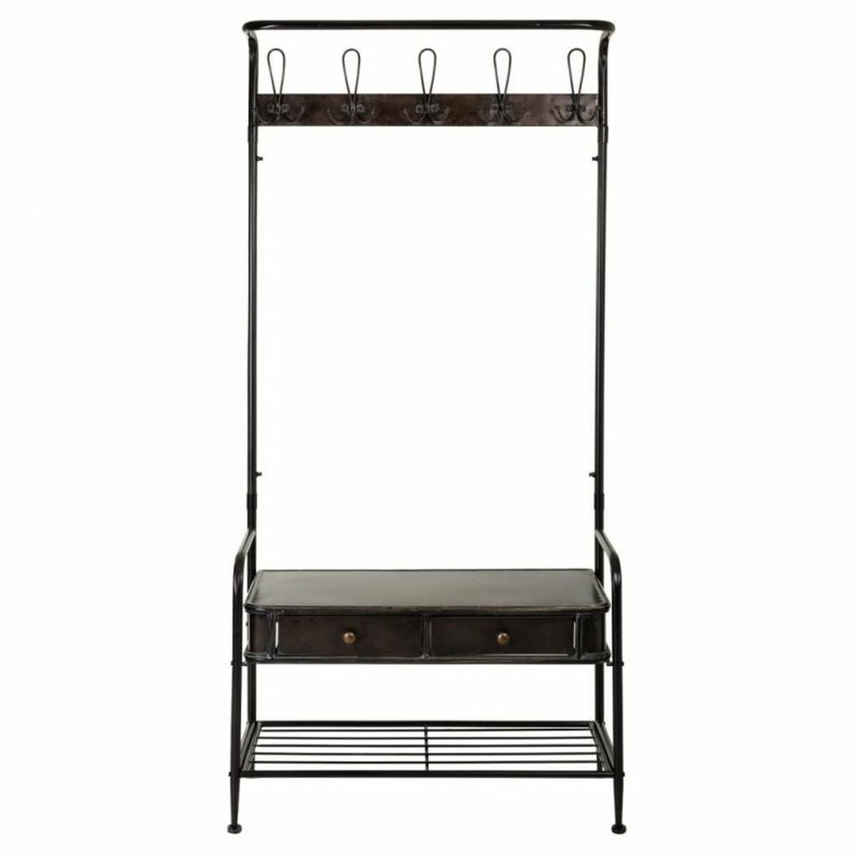 Mottagare Alexandra House Living Brun 38 x 181 x 84 cm - 4