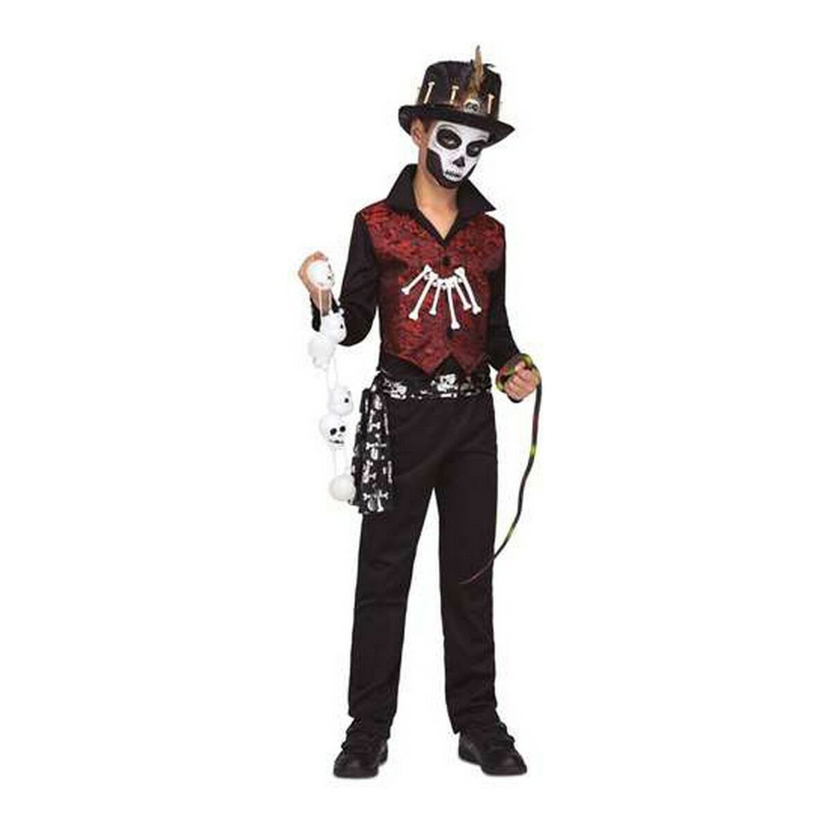 Maskeraddräkt för barn My Other Me Voodoo Master - 5