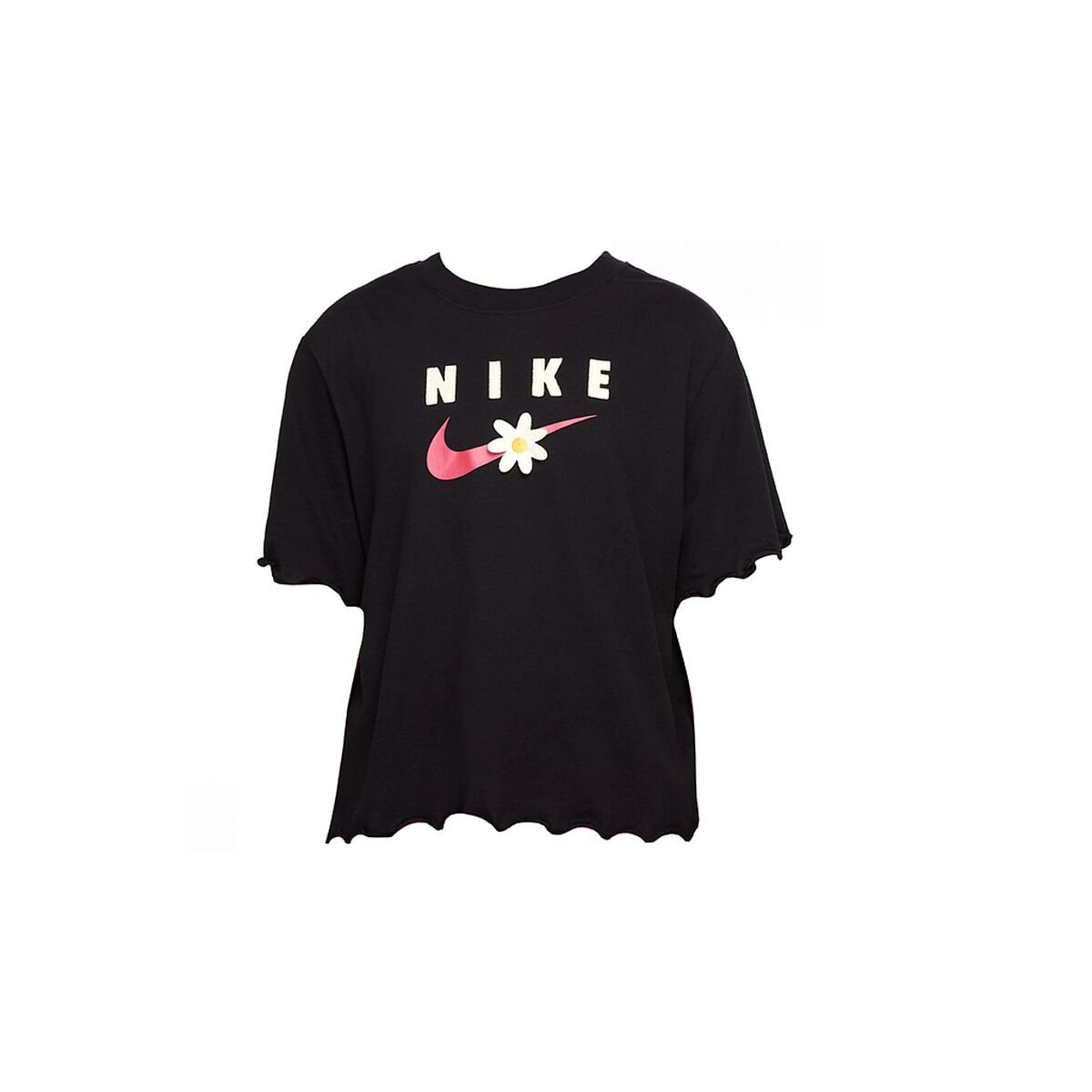 Barn T-shirt med kortärm TEE ENERGY BOXY FRILLY  Nike DO1351 Svart - 5