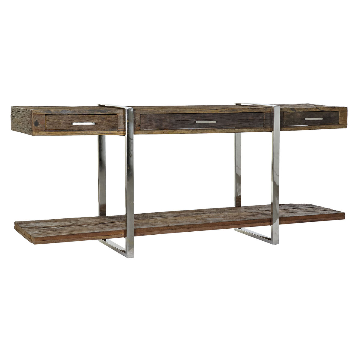 Mottagare DKD Home Decor Brun Silvrig 180 x 44 x 75 cm - 7