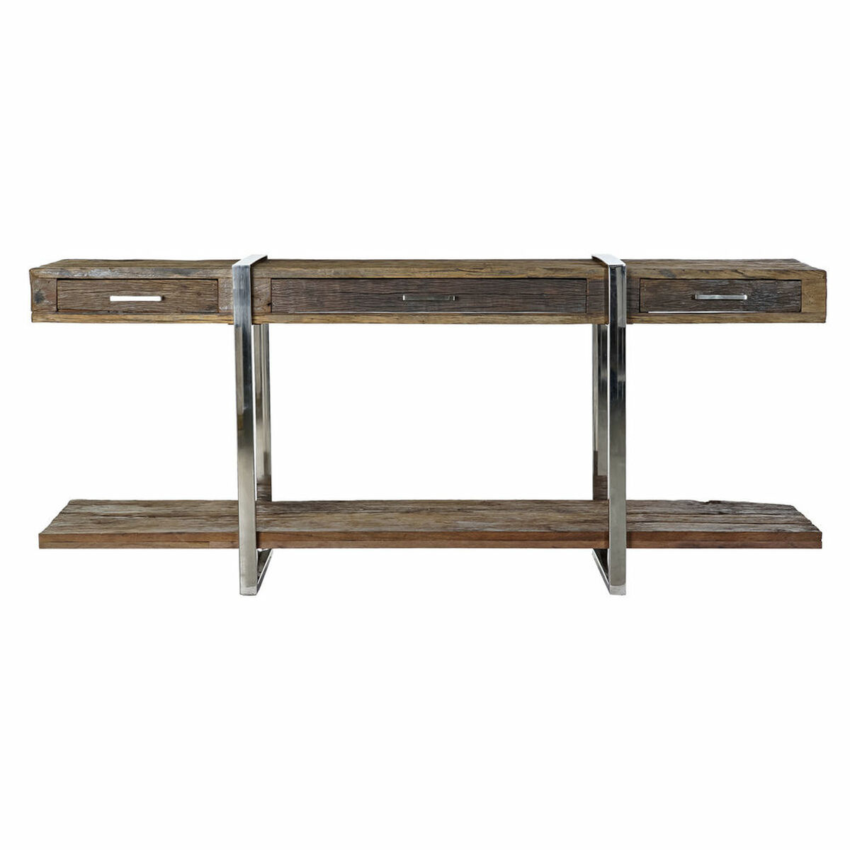 Mottagare DKD Home Decor Brun Silvrig 180 x 44 x 75 cm - 4