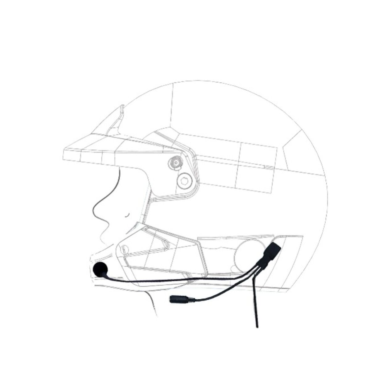 Hjälm-radiosats Zero Noise ZERO6300005 - 2