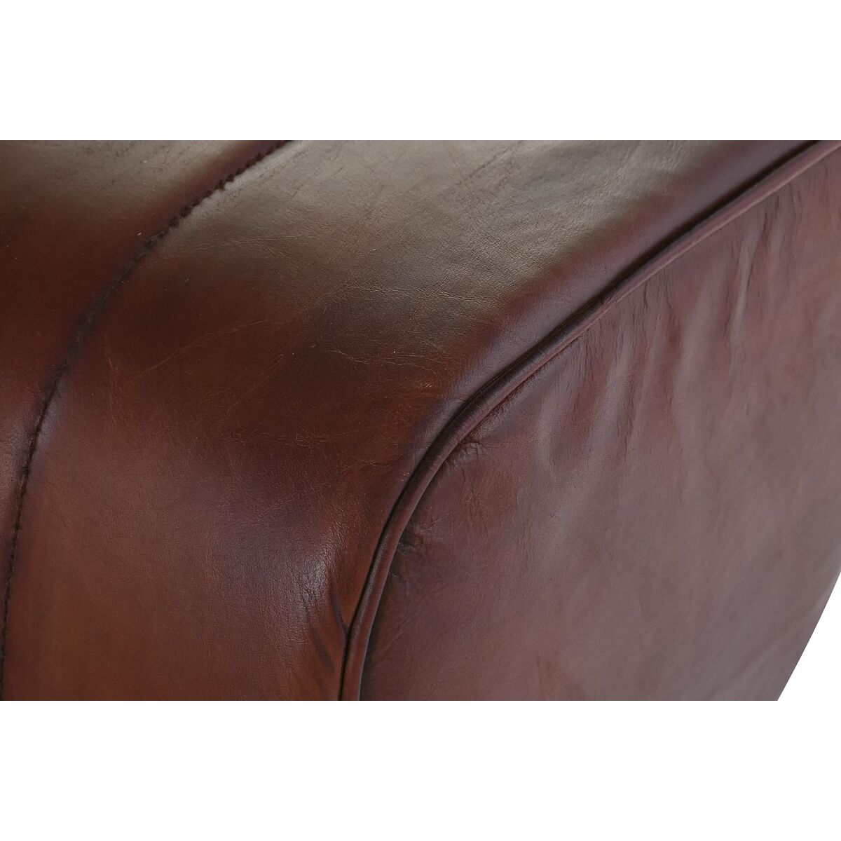 Sittpall DKD Home Decor 126 x 36 x 53 cm Trä Brun - 3