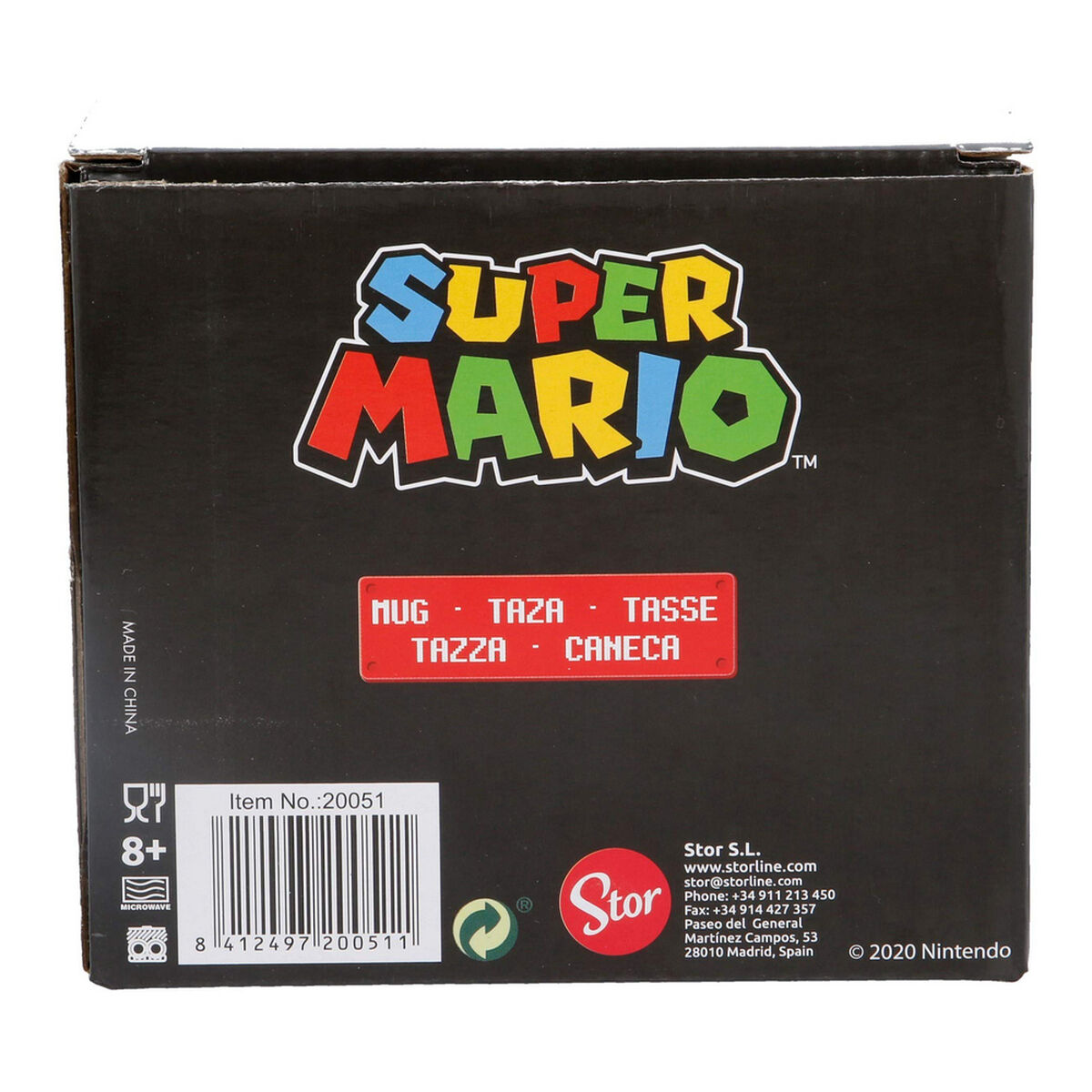 Mugg Super Mario Vit Keramik Röd (350 ml) - 10