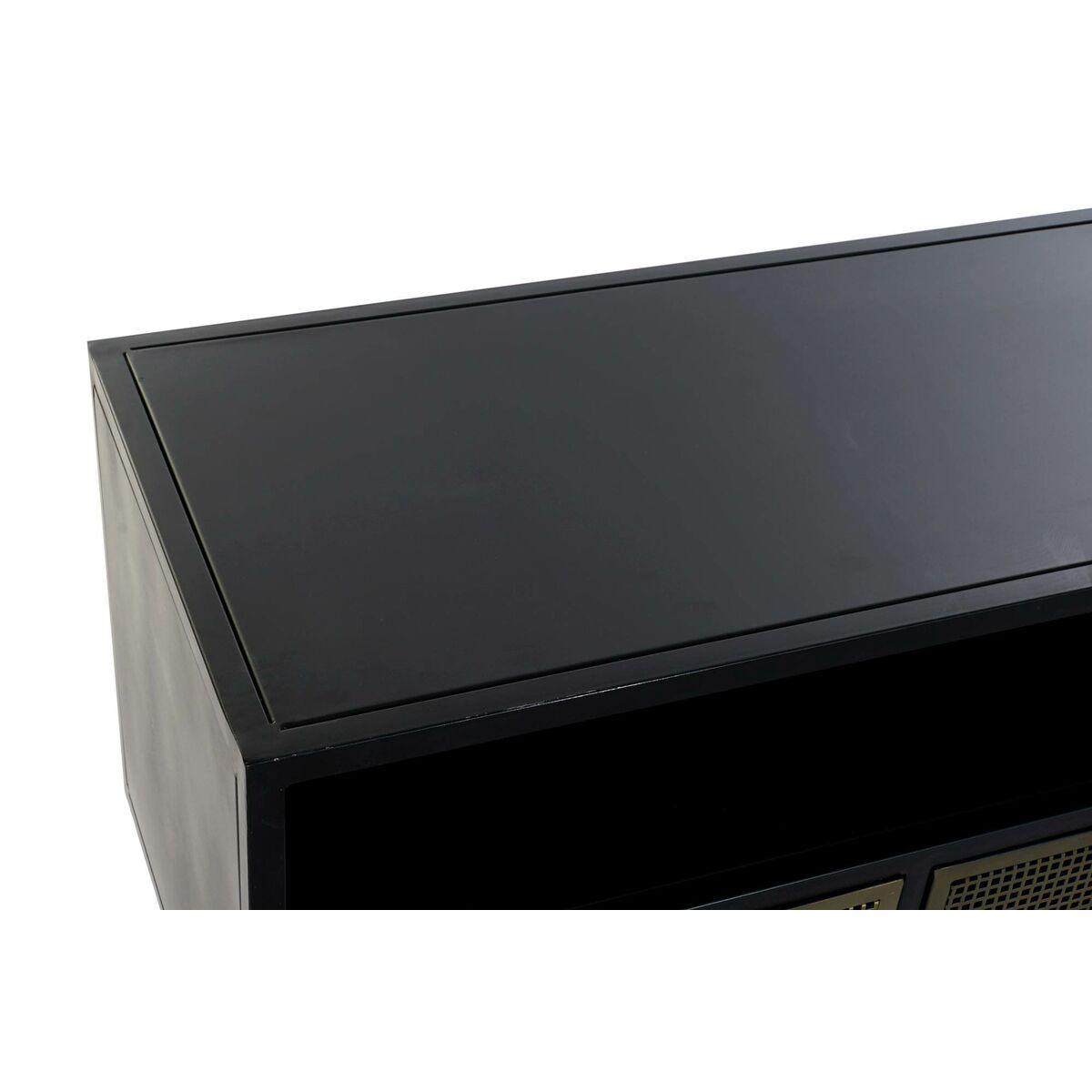 TV-möbler DKD Home Decor Svart Metall Gyllene (125 x 41 x 62 cm) - 6