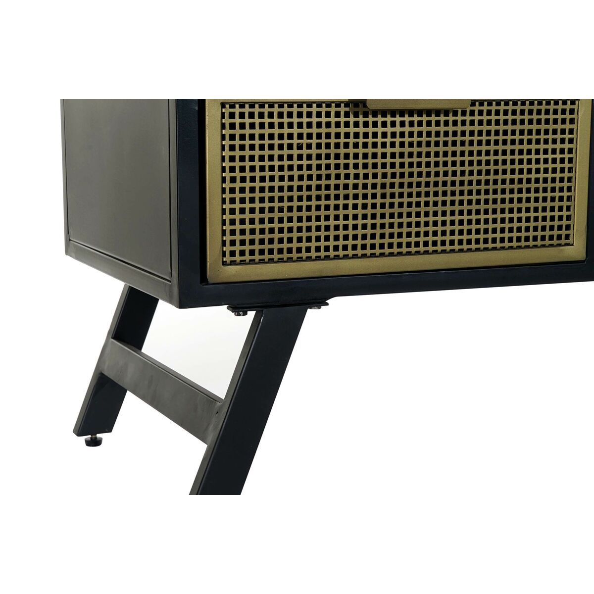 TV-möbler DKD Home Decor Svart Metall Gyllene (125 x 41 x 62 cm) - 10