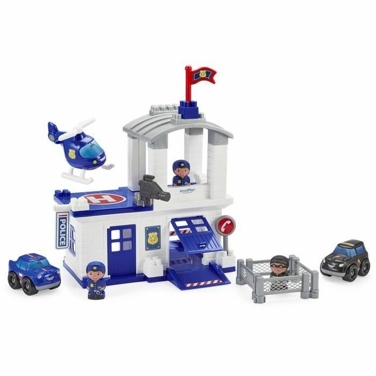 Playset Ecoiffier Police station - 10