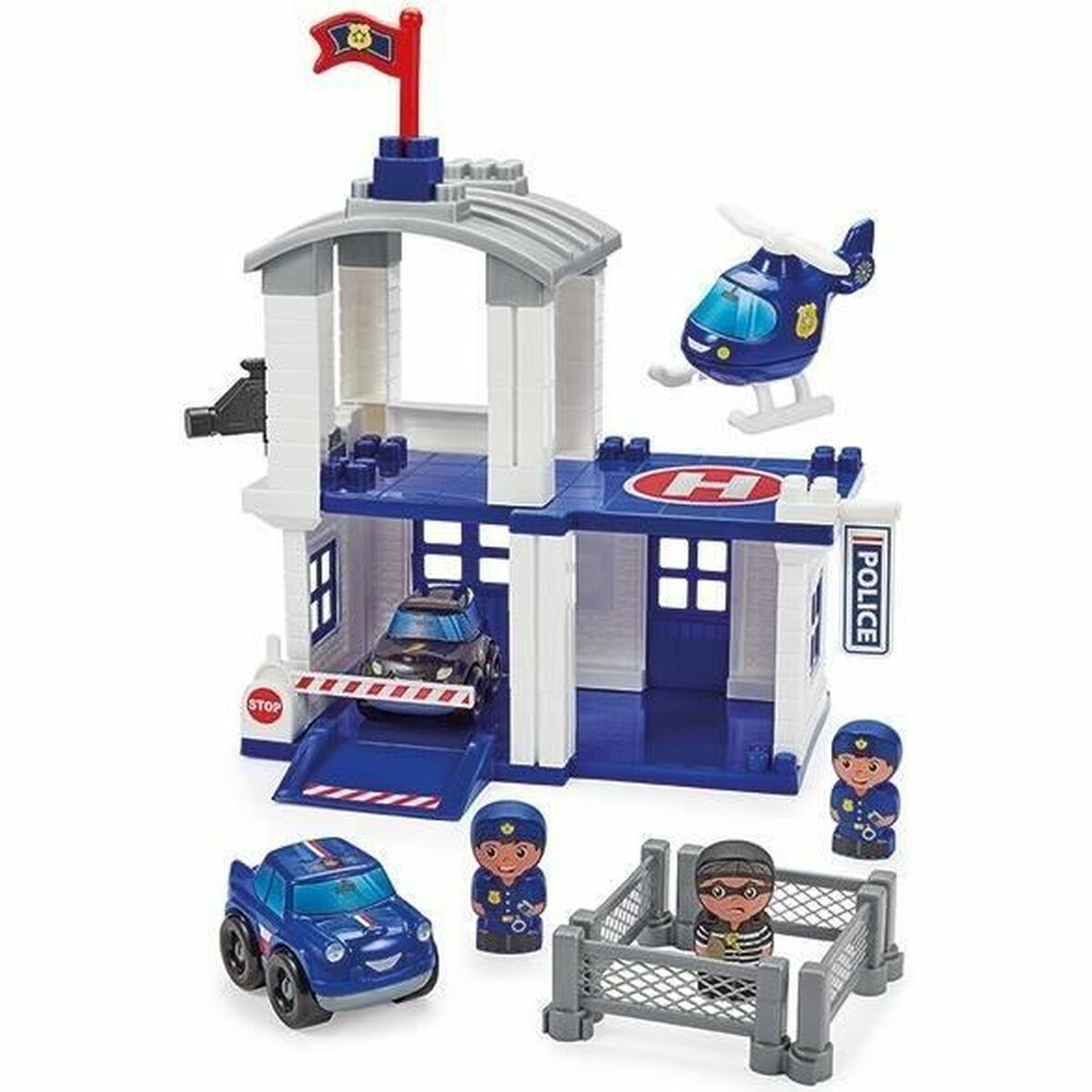 Playset Ecoiffier Police station - 4