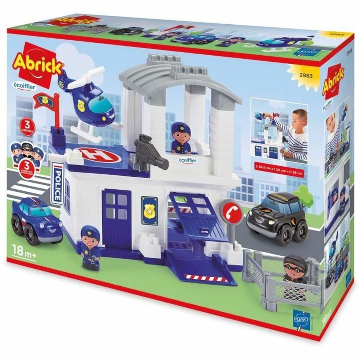 Playset Ecoiffier Police station - 5