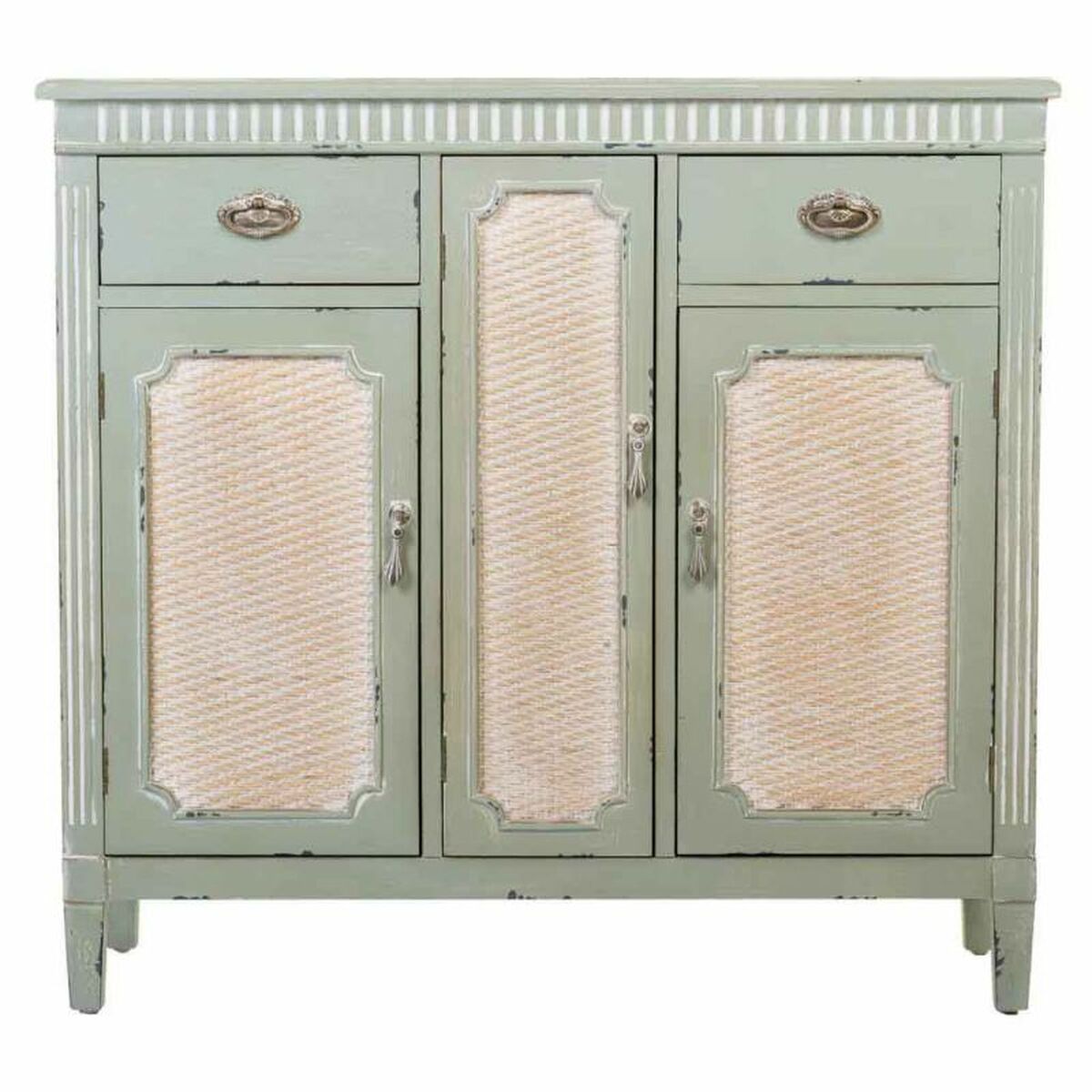 Mottagare Alexandra House Living Grön 88 x 36 x 95 cm - 4