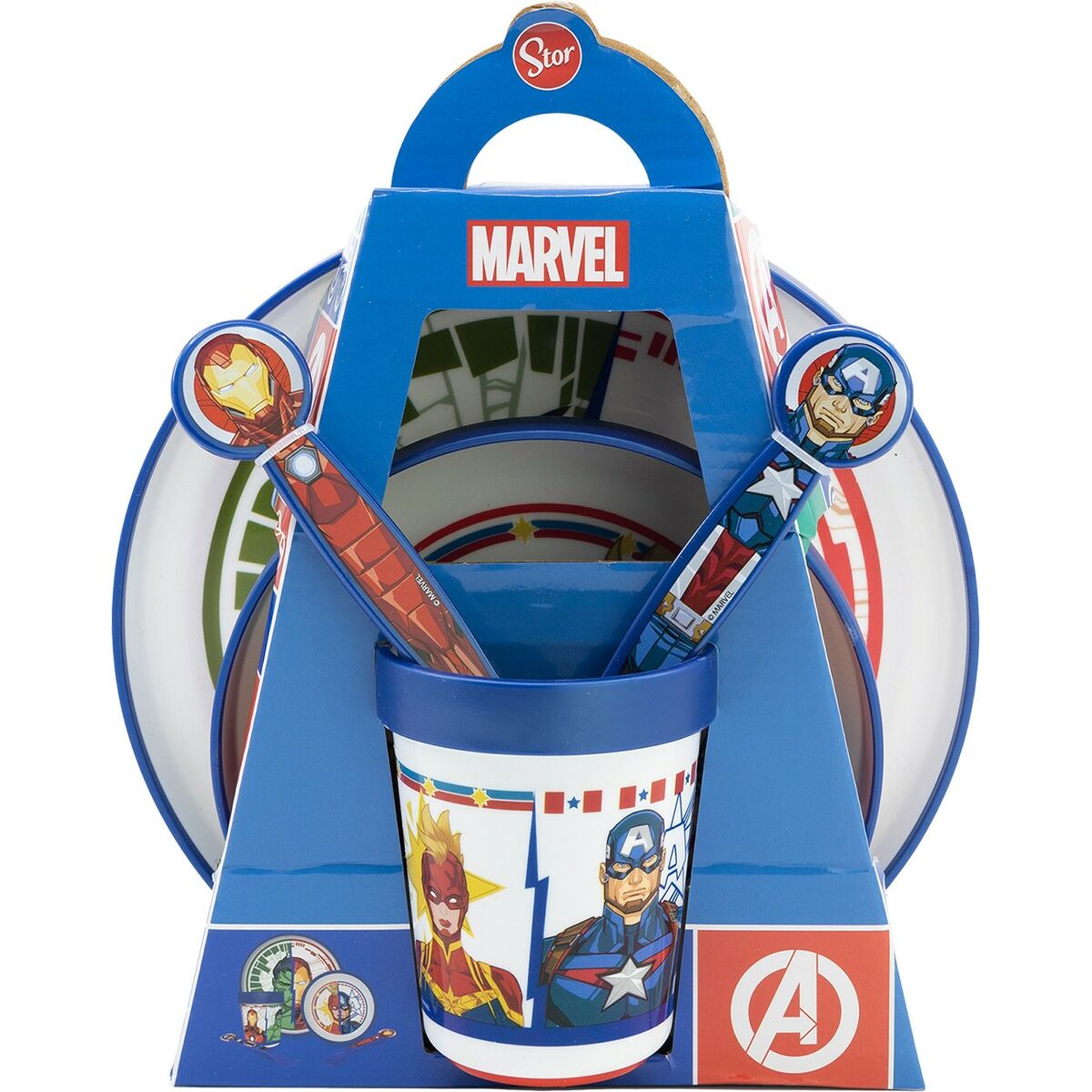 Matset för barn The Avengers CZ11304 Plast (5 Delar) - 3