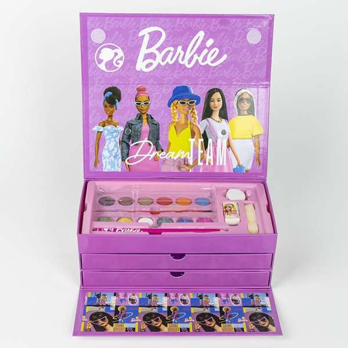 Brevpapper Set Barbie Rosa - 6