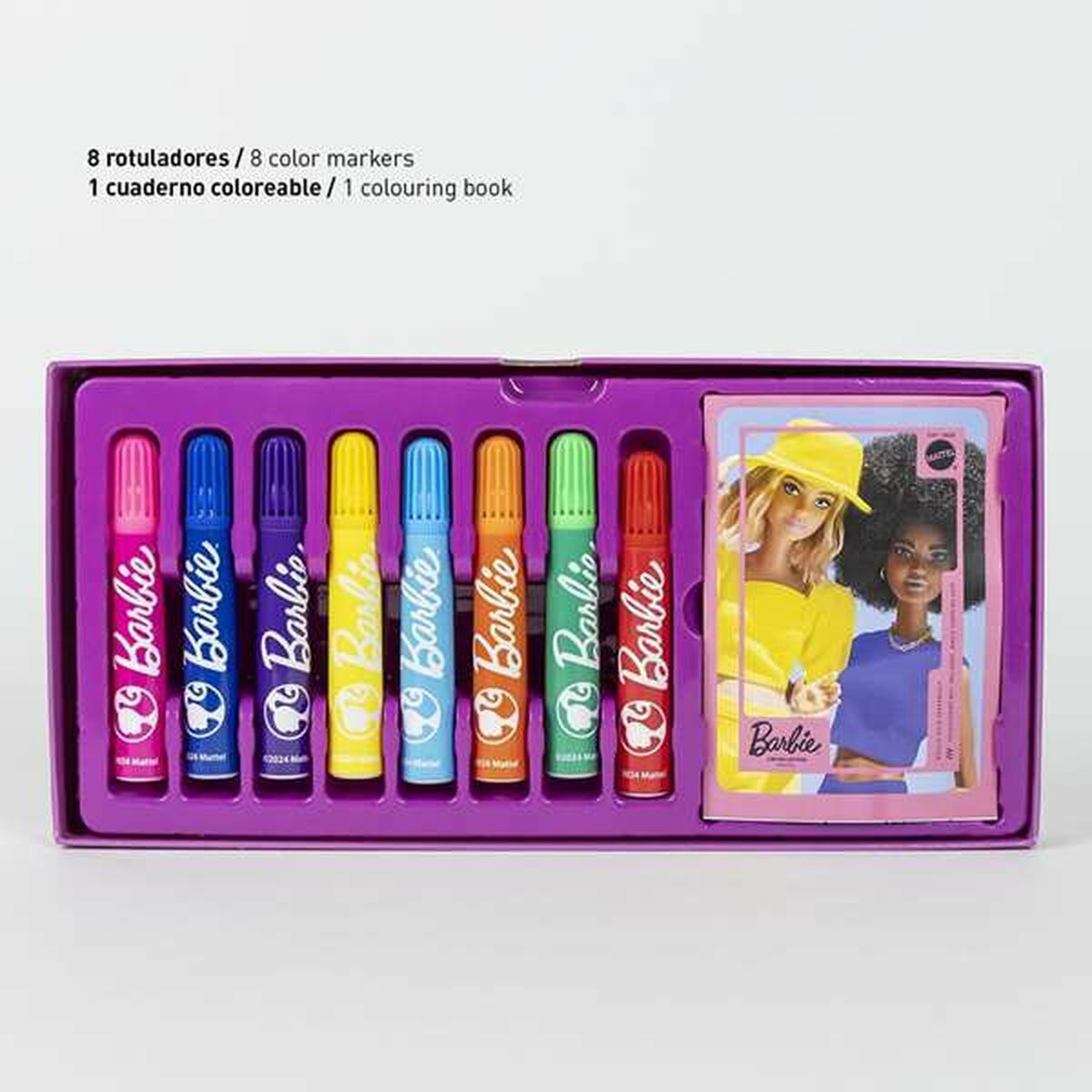 Brevpapper Set Barbie Rosa - 2