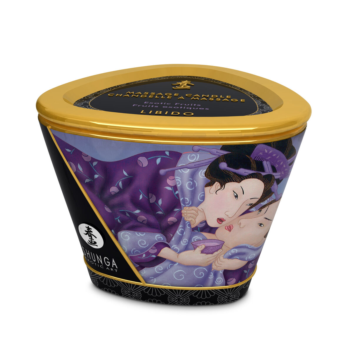 Massageljus Shunga 8401600 Exotiska frukter 170 ml - 3