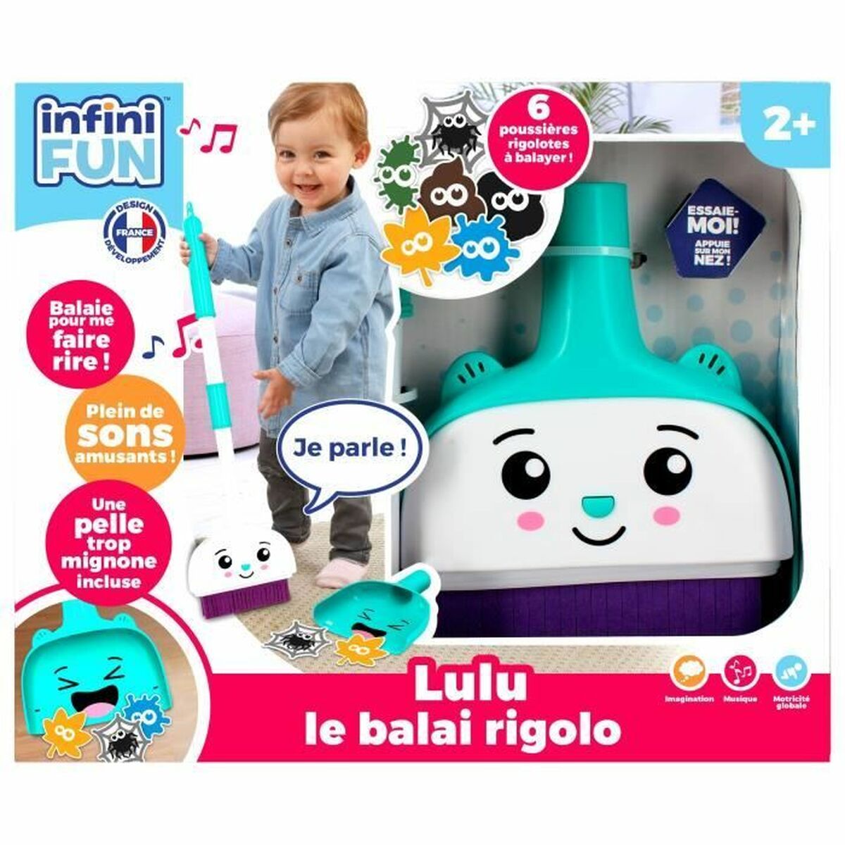 Leksaksapparat InfiniFUN Lulu the Funny Broom - 3