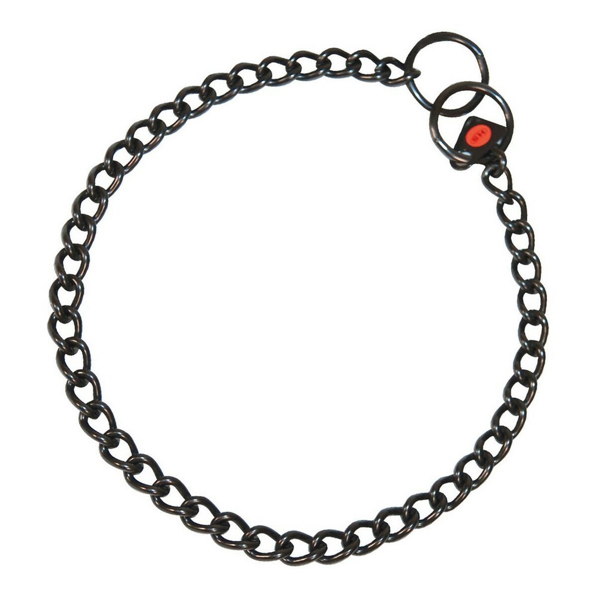 Hundhalsband Hs Sprenger Svart 2,5 mm Länkar Kort (50 cm) - 2