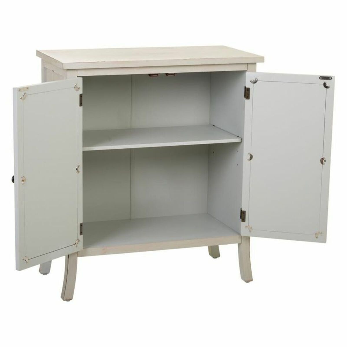 Mottagare Alexandra House Living Grå 84 x 37 x 74 cm - 5