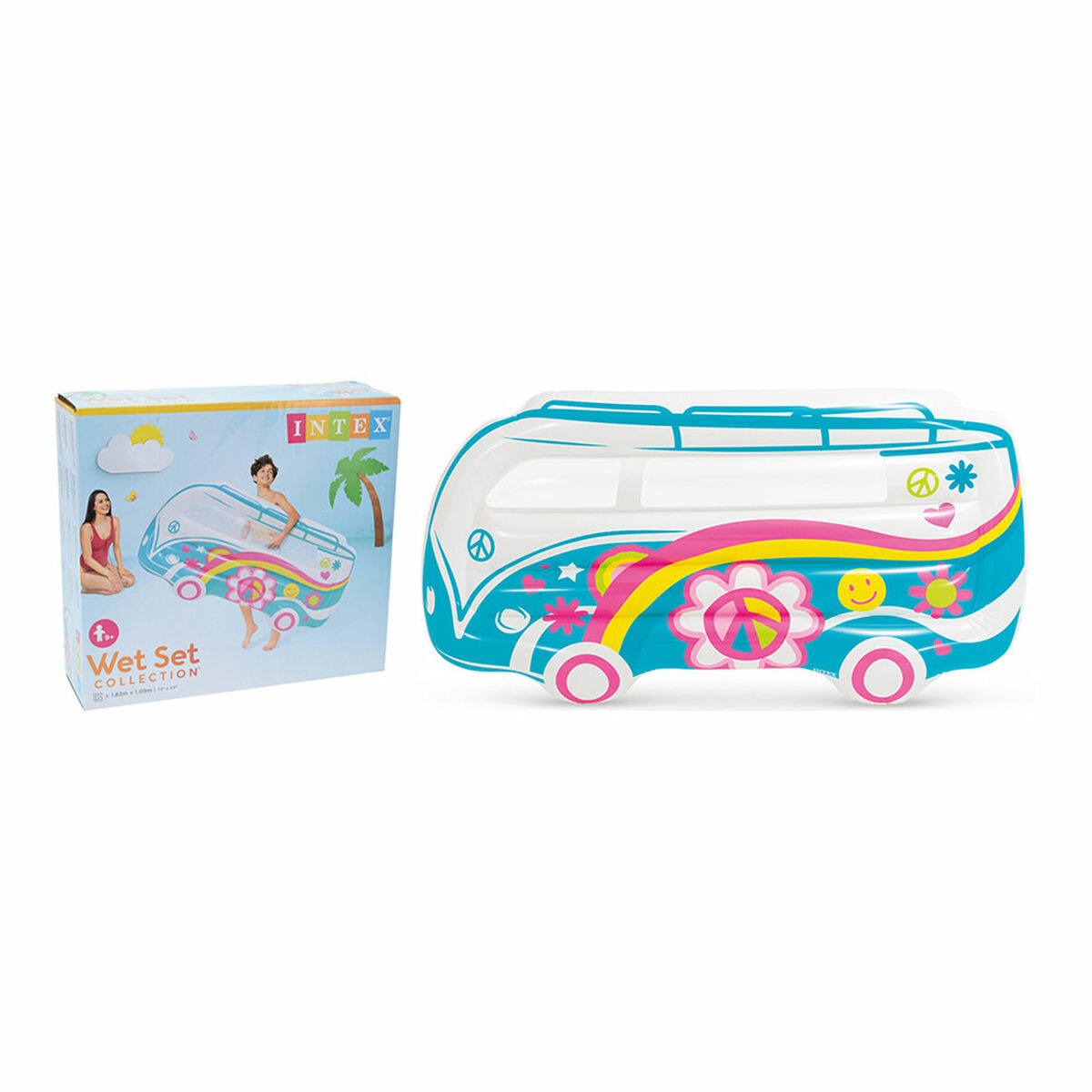 Luftmadrass Intex Skåpbil 1,7 x 91 x 23 cm