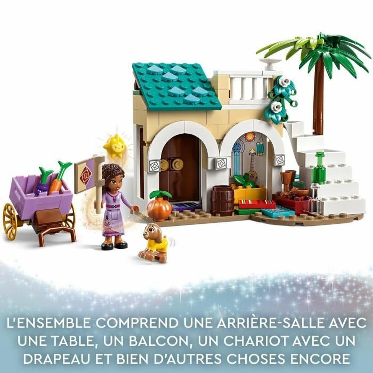 Playset Lego Disney Wish 43223 Asha in Rosas Town 154 Delar - 5