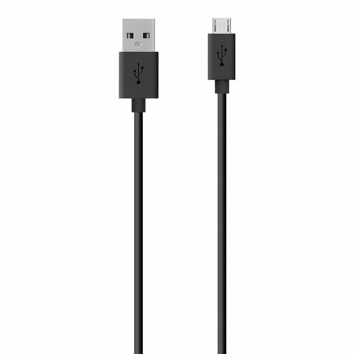USB-kabel till mikro-USB Belkin F2CU012BT2M-BLK Svart 2 m - 2