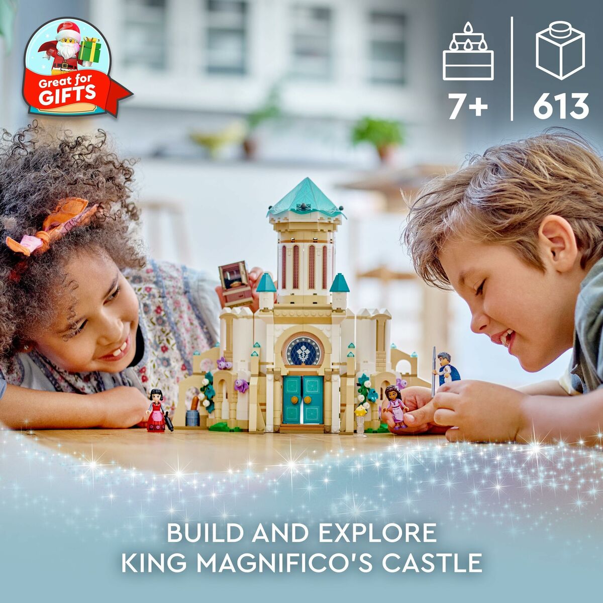 Byggsats Lego Disney Wish 43224 King Magnifico's Castle 613 Delar - 11