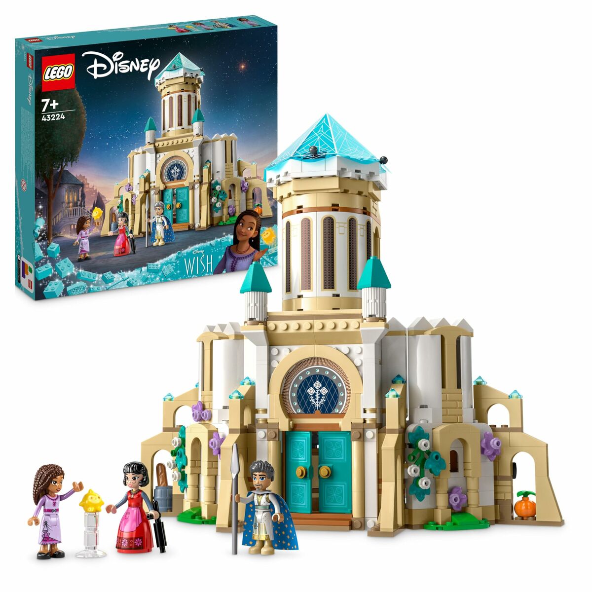 Byggsats Lego Disney Wish 43224 King Magnifico's Castle 613 Delar - 9