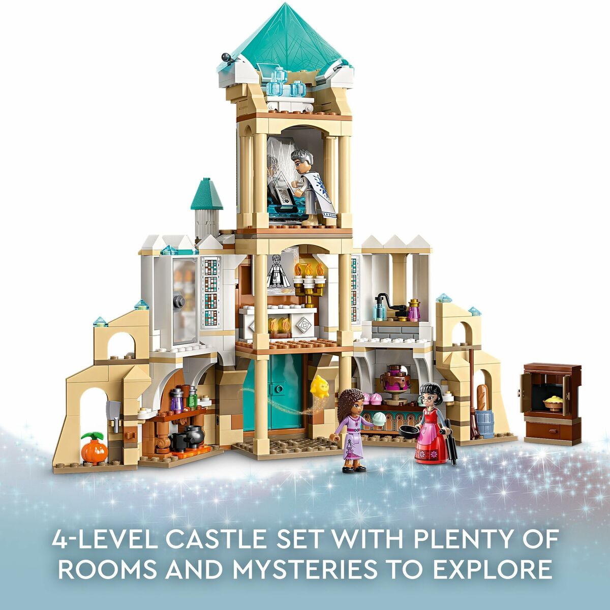Byggsats Lego Disney Wish 43224 King Magnifico's Castle 613 Delar - 12