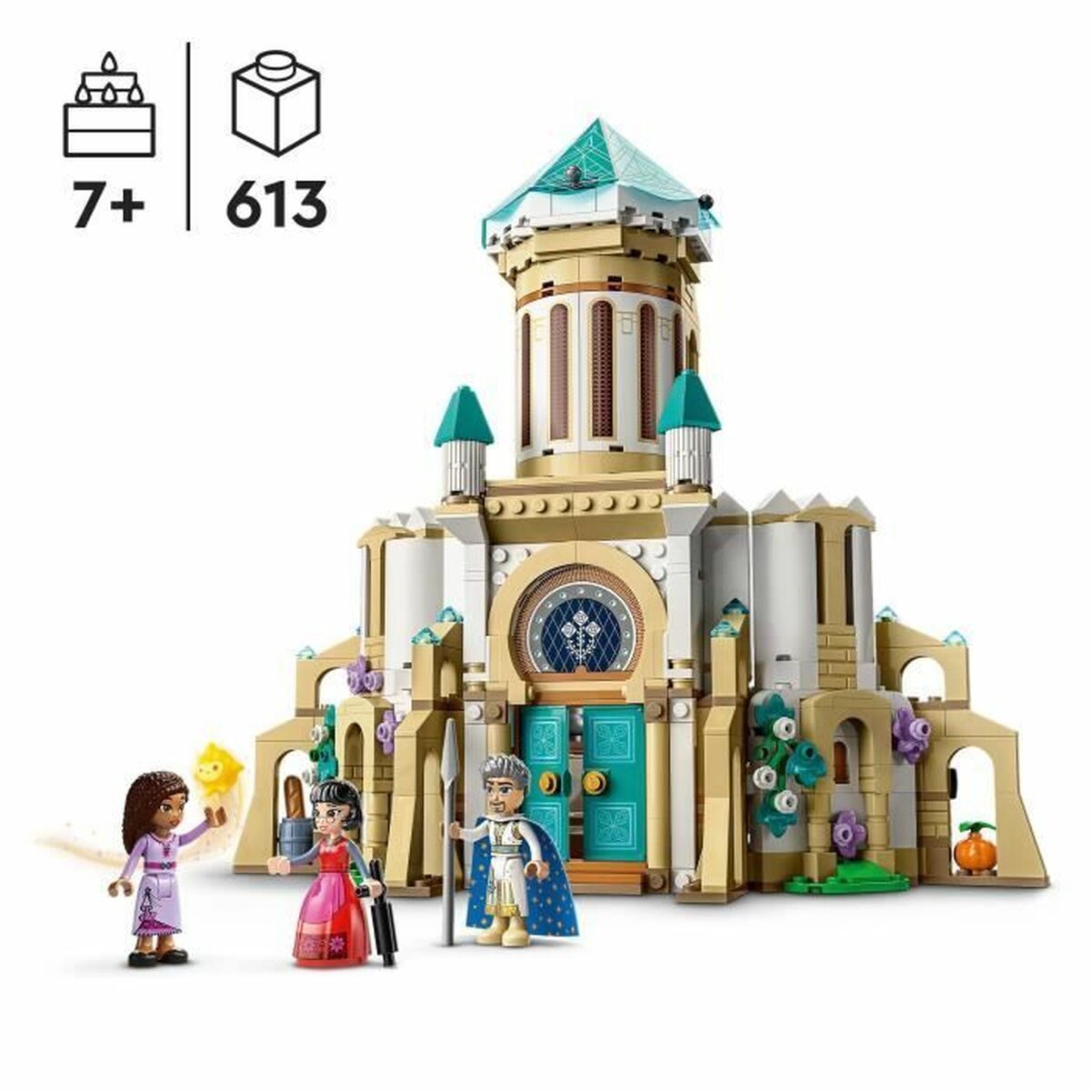Byggsats Lego Disney Wish 43224 King Magnifico's Castle 613 Delar - 8
