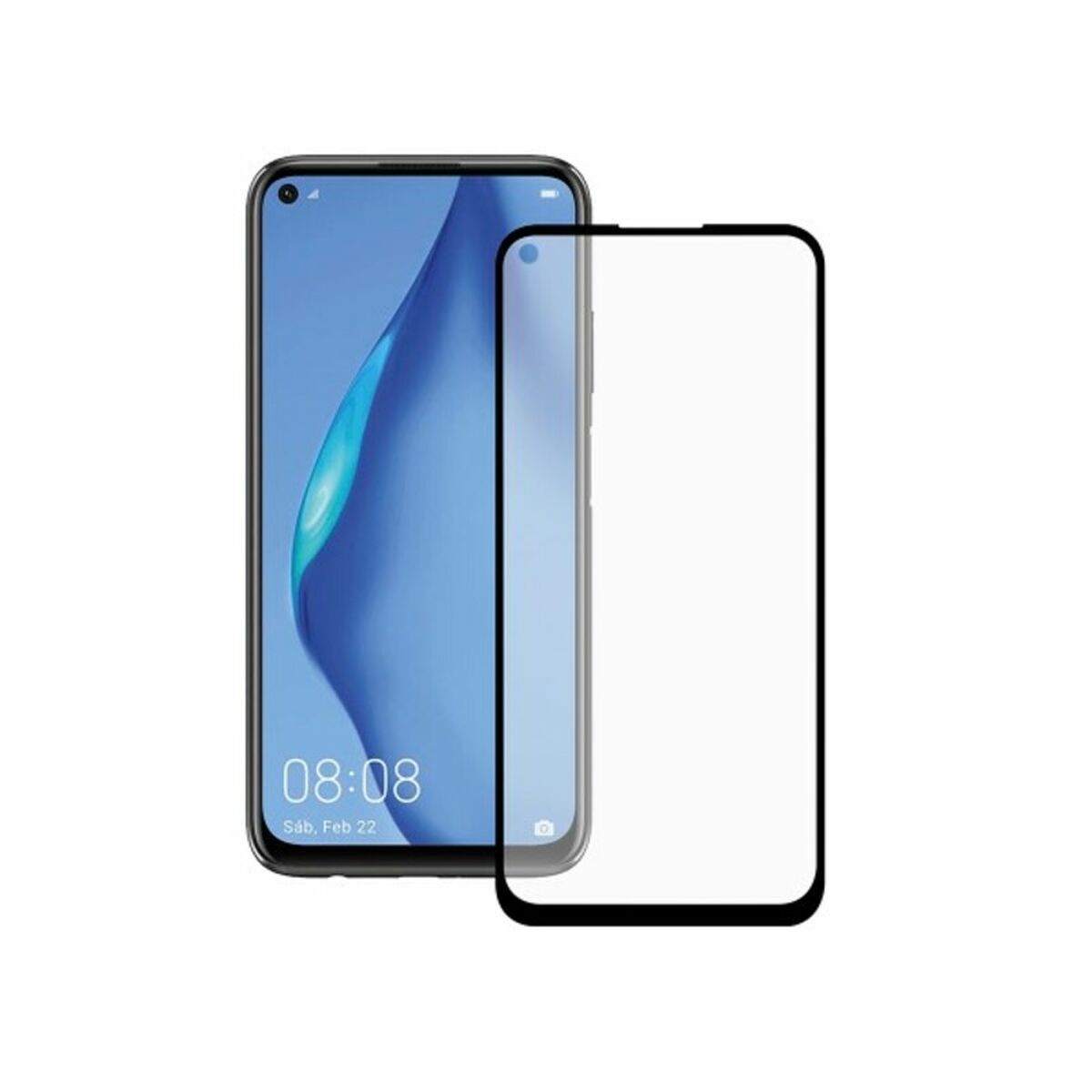 Skärmskydd i Härdat Glas Huawei P40 Lite KSIX Extreme 2.5D