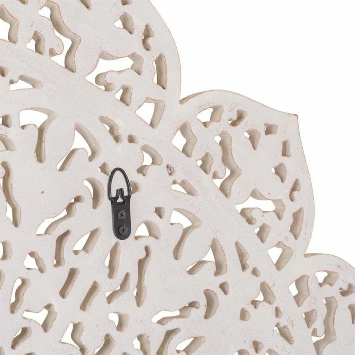 Väggdekoration Alexandra House Living Vit Trä MDF 2 x 120 x 120 cm - 5