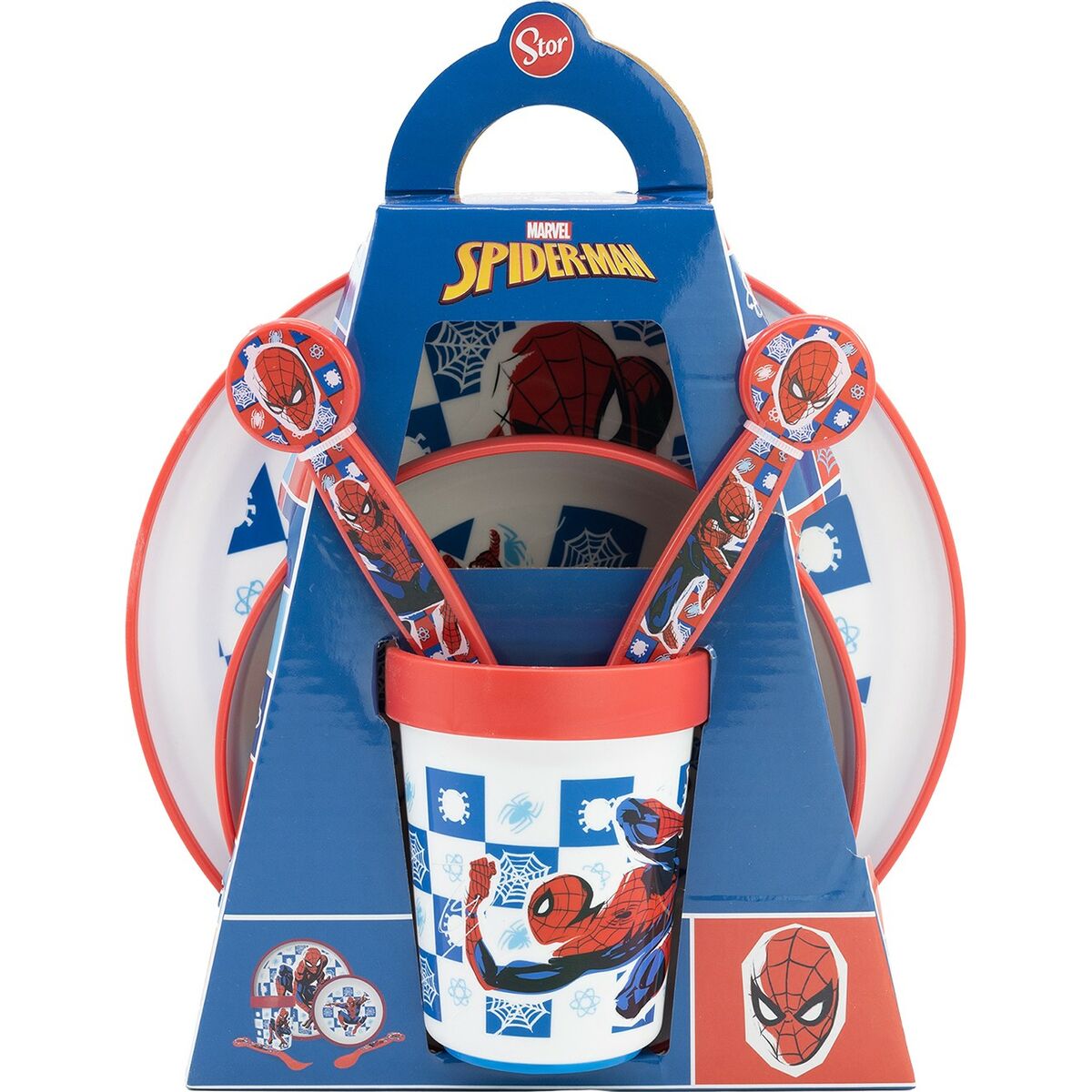 Matset för barn Spider-Man CZ11308 Plast (5 Delar) - 3