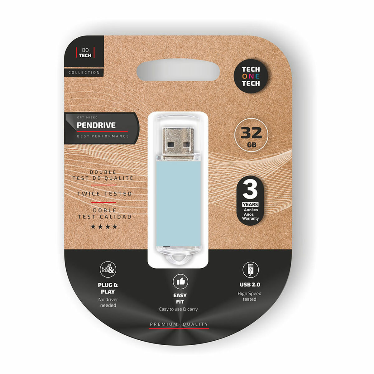 USB-minne Tech One Tech Blå