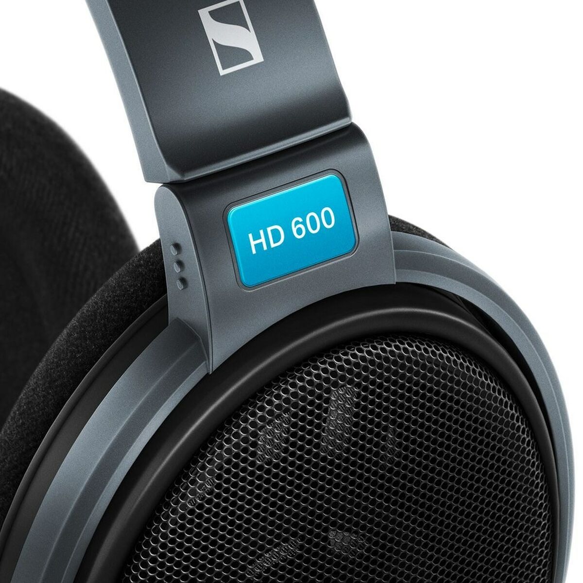 Hörlurar med Mikrofon Sennheiser HD 600 Svart Grå - 5