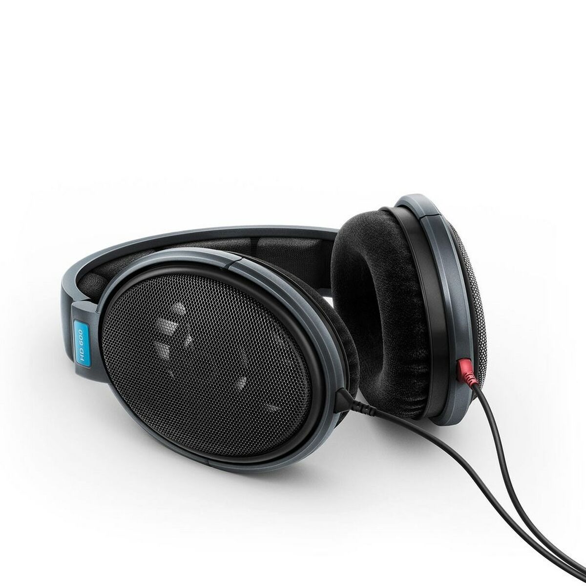 Hörlurar med Mikrofon Sennheiser HD 600 Svart Grå - 4