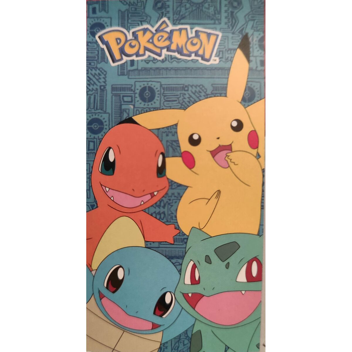 Strandbadduk Pokémon 140 x 70 cm