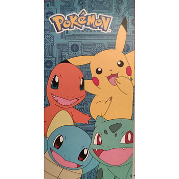Strandbadduk Pokémon 140 x 70 cm