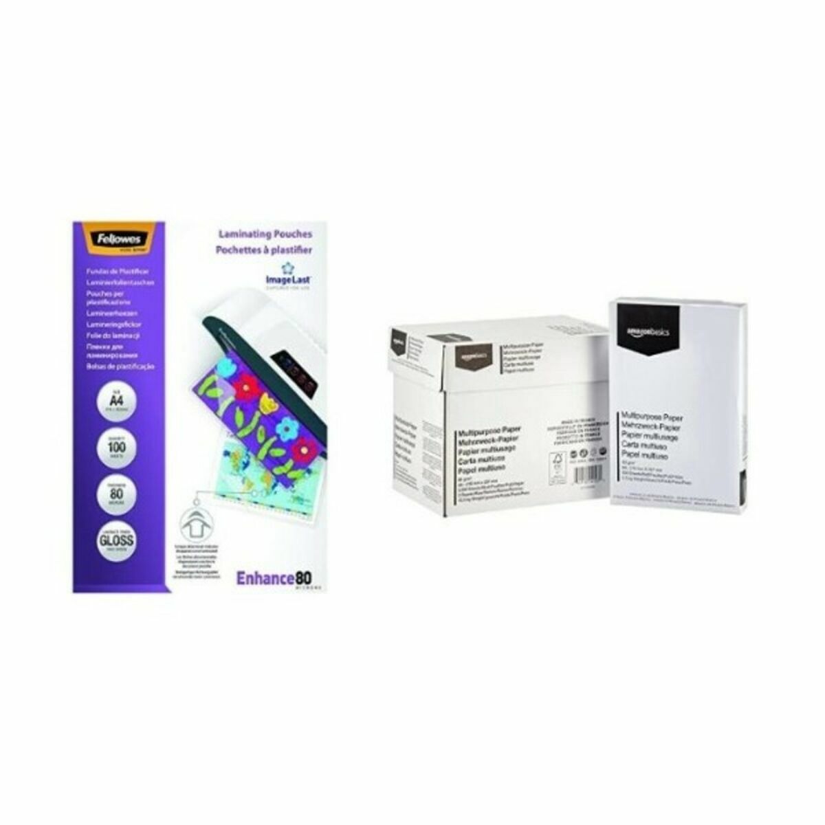 Laminerande ärmar Fellowes 5306114 A4 Transparent A4 (100 antal)