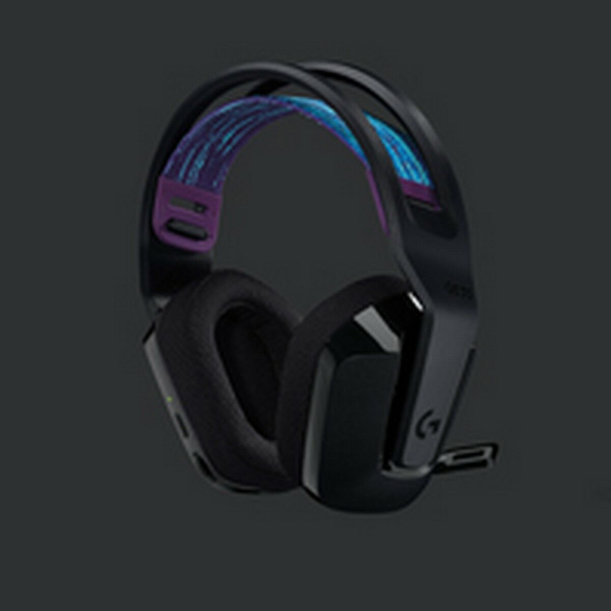 Hörlurar med mikrofon Gaming Logitech Svart (Renoverade A) - 5
