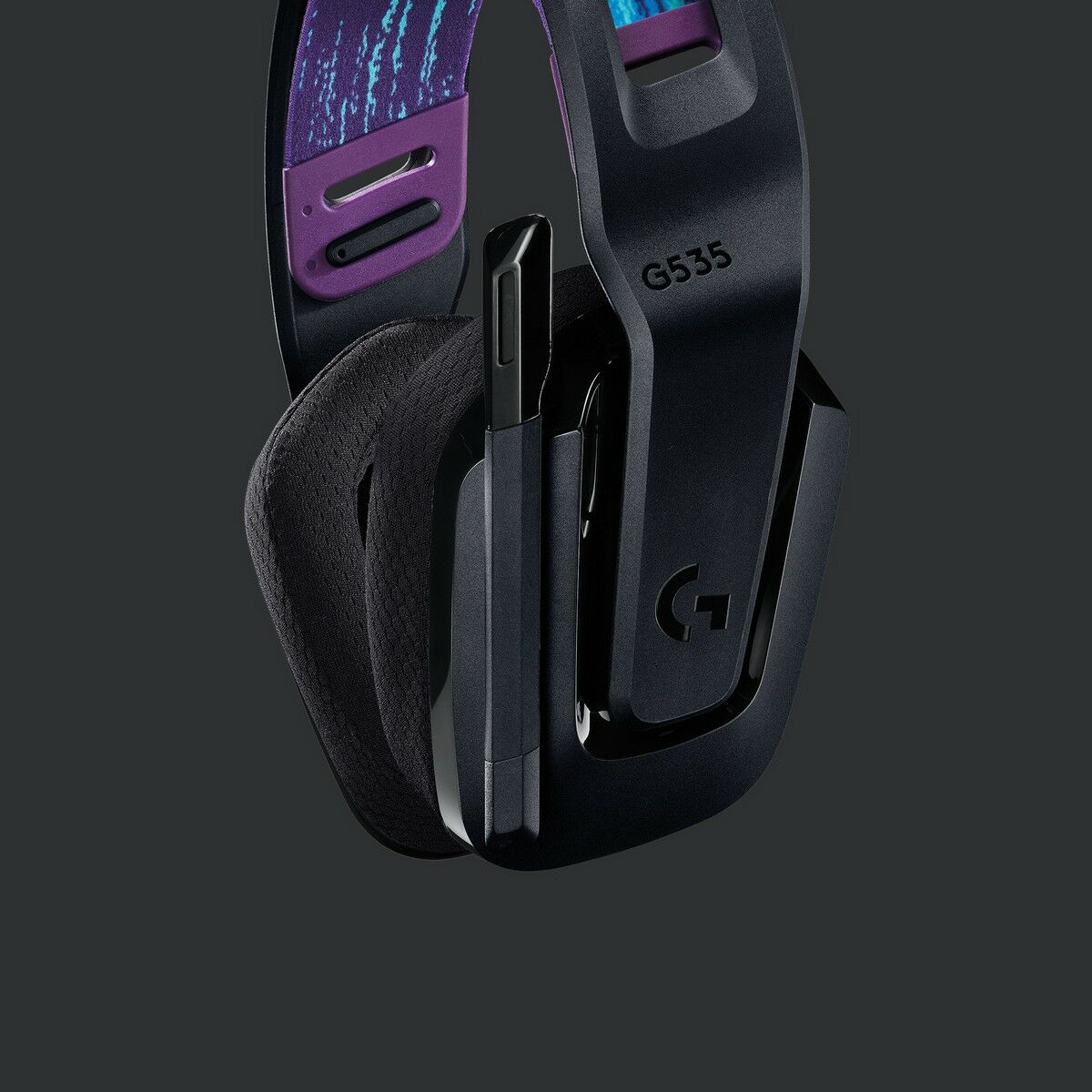 Hörlurar med mikrofon Gaming Logitech Svart (Renoverade A) - 6