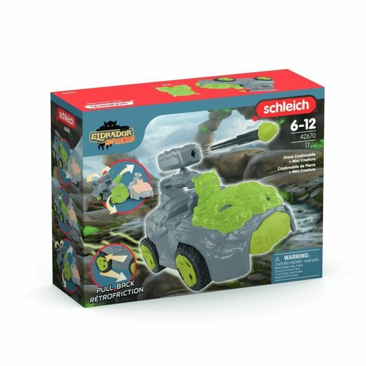 Playset Schleich Pierre's Crashmobile 17 Delar - 5