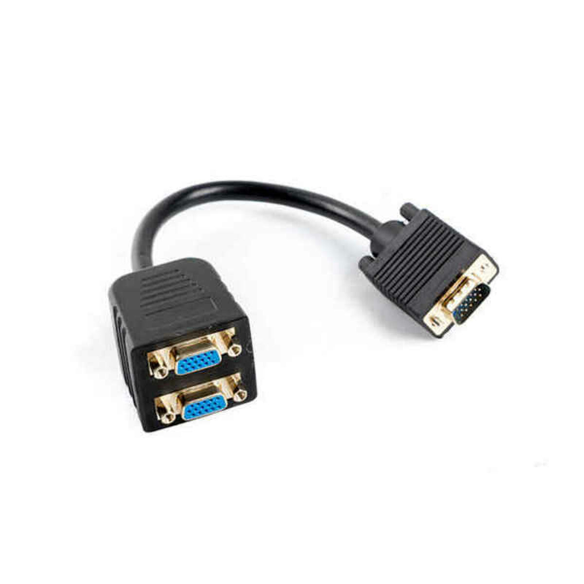 Skarvsladd VGA Lanberg AD-0020-BK 0,2 m - 3