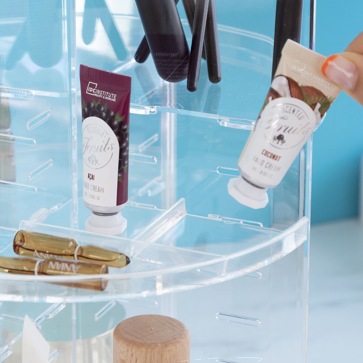 Roterande makeup-organisatör Rolkup InnovaGoods - 13